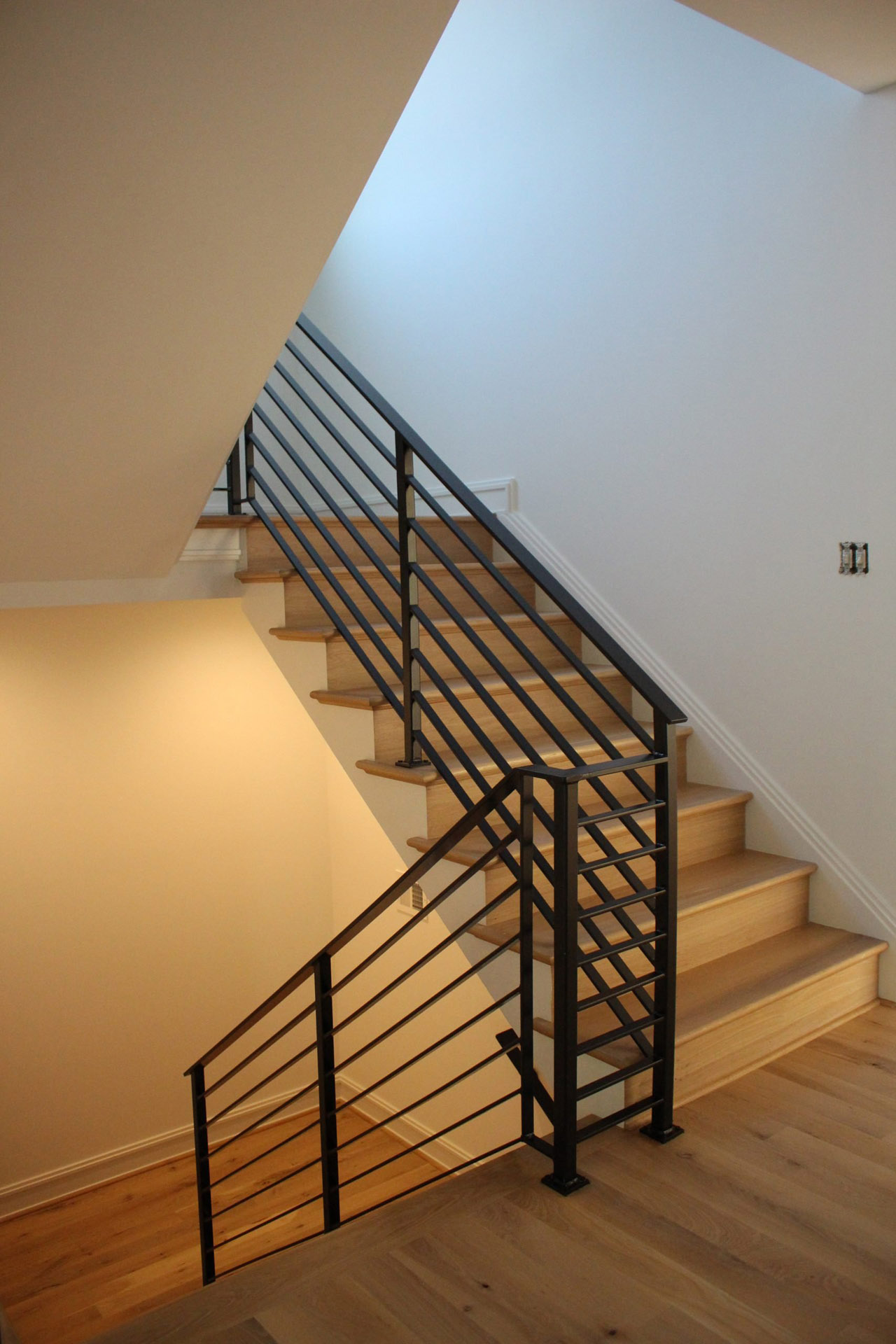 This shows loudoun stairs' rails.